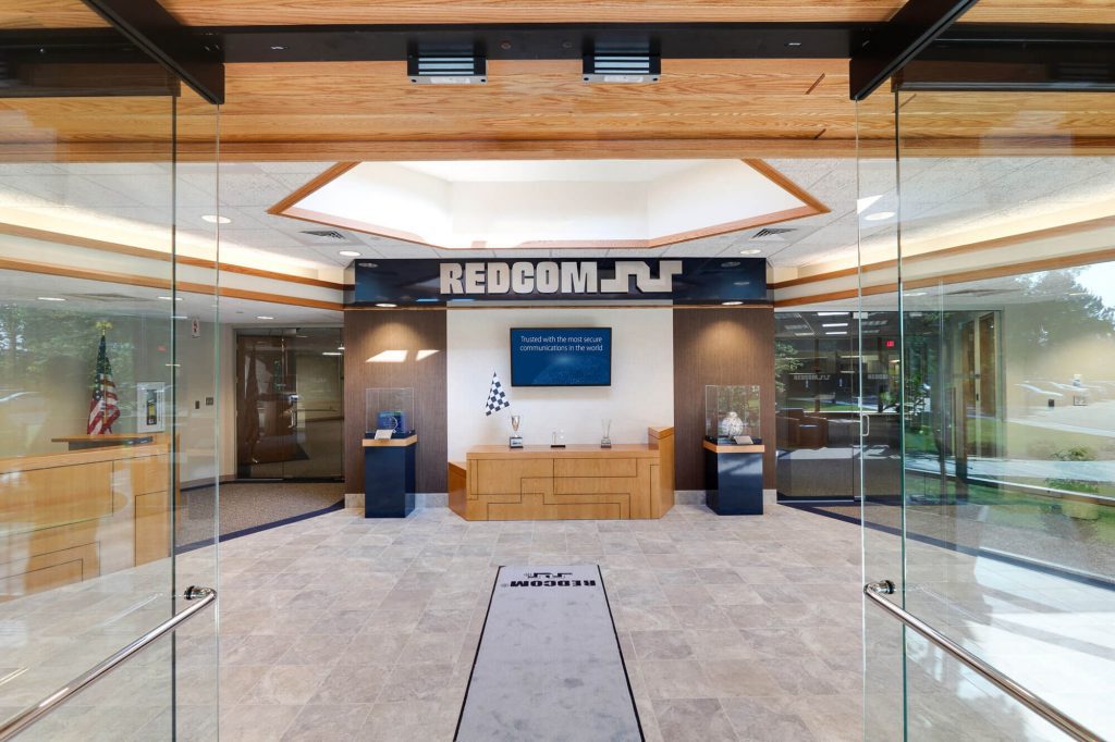 REDCOM main lobby