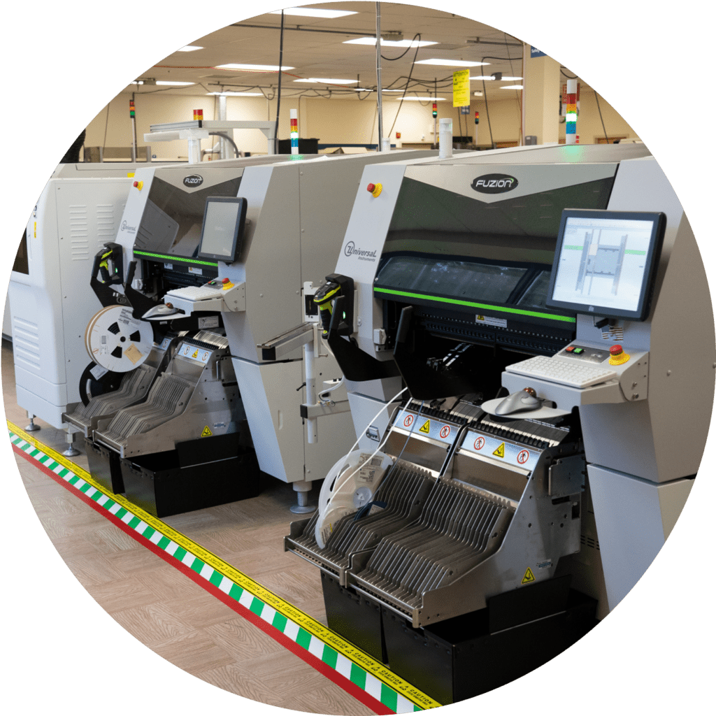 FUZION Printed Circuit Board Assembly in REDCOM building