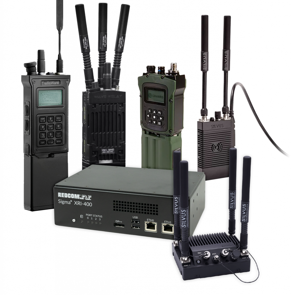 REDCOM Sigma XRI and MANET radios