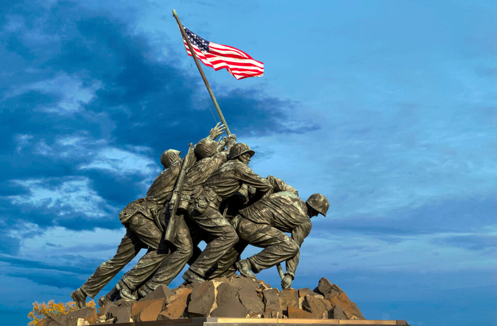 USMC - Iwo Jima Memorial in Washington DC