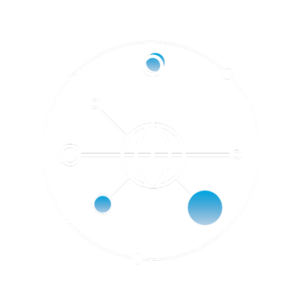 Network icon with nodes