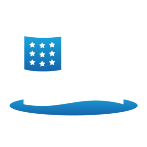 American flag simplified