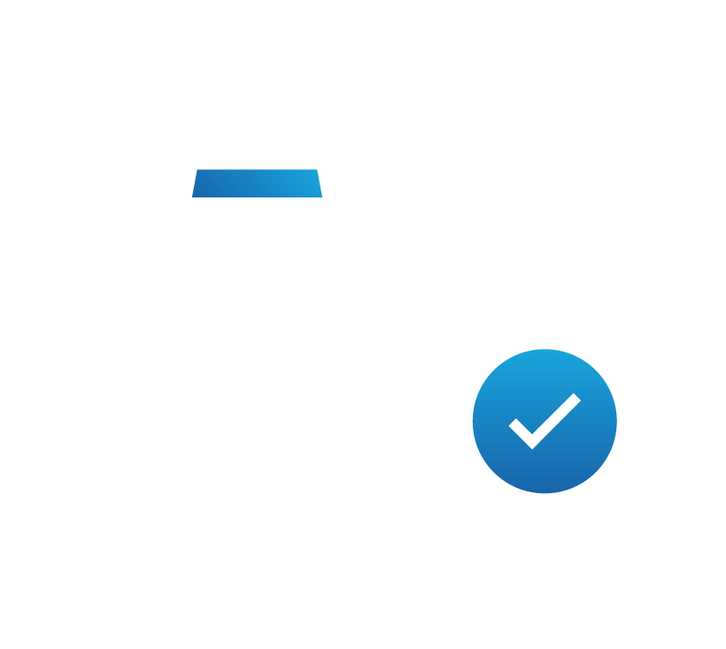 military jeep connected to a checkmark