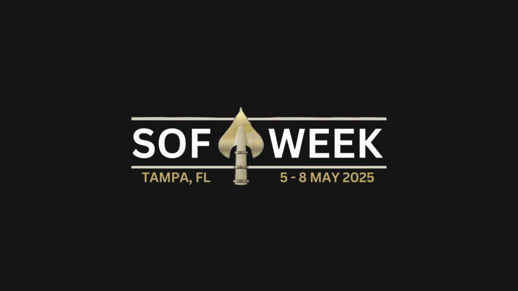 SOF Week 2025 Logo on black background