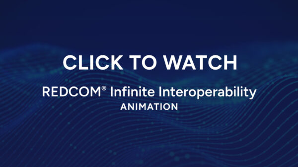 Click to watch REDCOM's infinite interoperability explainer animation